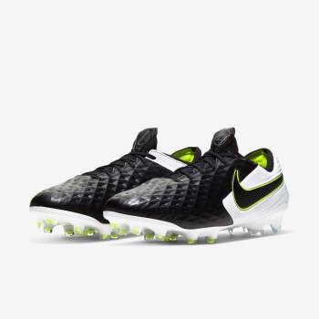 Nike Tiempo Legend 8 Elite FG - Férfi Focicipő - Fekete/Fehér/Fekete